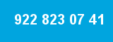922 823 07 41 922 823 07 41